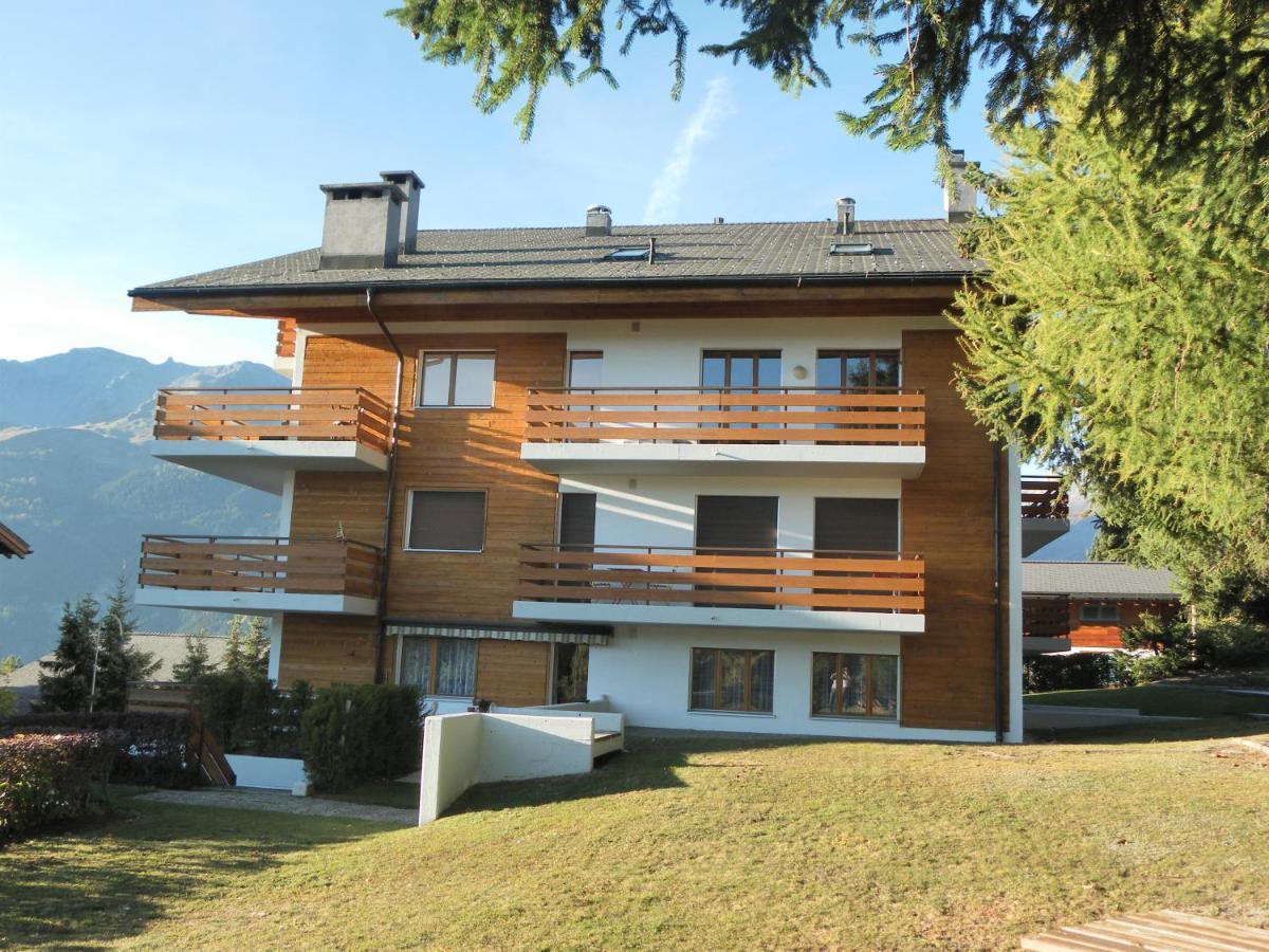 Ferienwohnung La Jacinthe De Crans Exterior foto