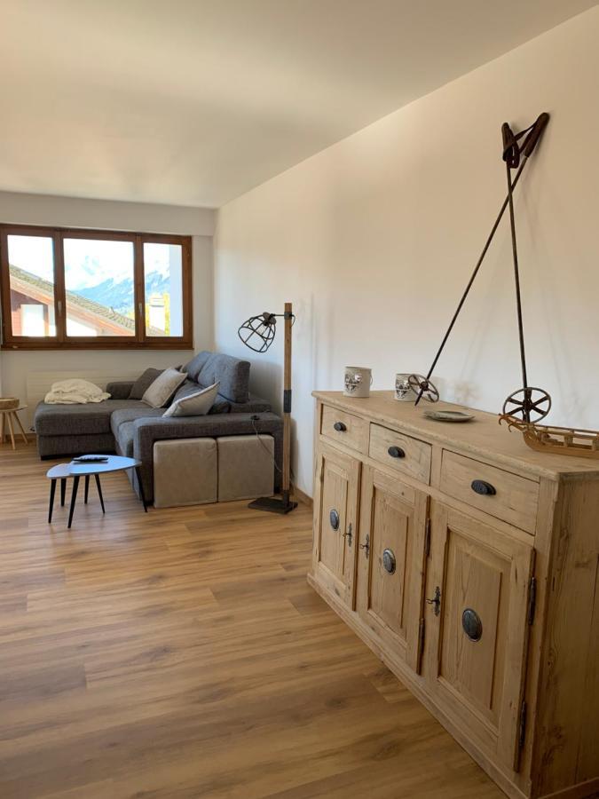 Ferienwohnung La Jacinthe De Crans Exterior foto