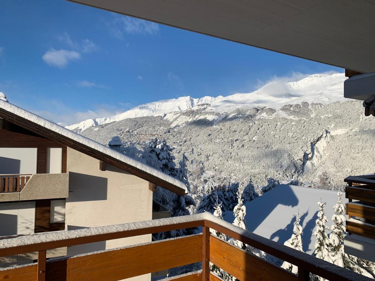 Ferienwohnung La Jacinthe De Crans Exterior foto